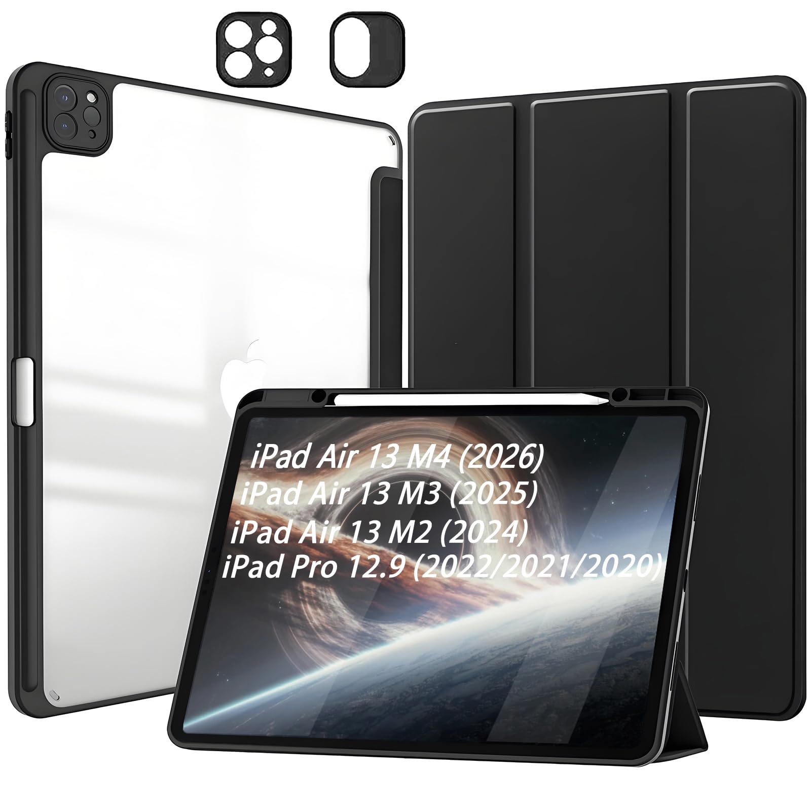 Capa para iPad Air 13 polegadas M4/M3/M2 (2026/2025/2024) Capinha